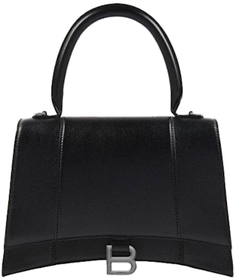 Balenciaga Hourglass Top Handle Bag Medium Black Buy Balenciaga Hourglass Top Handle Bag Medium Black
