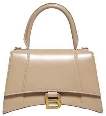 Balenciaga Hourglass Top Handle Bag Small Beige Buy Balenciaga Hourglass Top Handle Bag Small Beige
