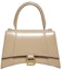 Buy Balenciaga Hourglass Top Handle Bag Small Beige