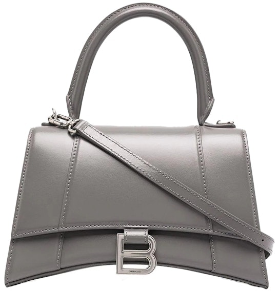 balenciaga-hourglass-top-handle-bag-small-grey