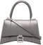 Buy Bolso Balenciaga Hourglass Asa Superior Pequeño Gris