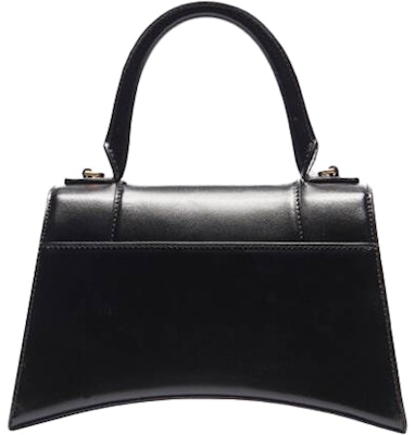 Balenciaga Hourglass Top Handle Bag Small Shiny Box Black Order Balenciaga Hourglass Top Handle Bag Small Shiny Box Black