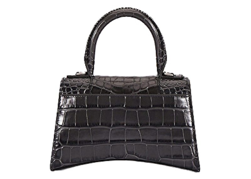 Order Balenciaga Hourglass Top Handle Bag XS Dark Gray