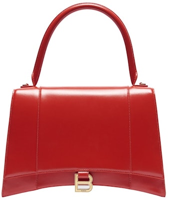 Balenciaga Hourglass Top Handle Medium Red Buy Balenciaga Hourglass Top Handle Medium Red