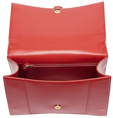 Balenciaga Hourglass Top Handle Medium Red Lookbook Balenciaga Hourglass Top Handle Medium Red