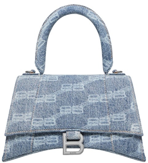 balenciaga-hourglass-top-handle-small-bb-monogram-denim-bleached-blue
