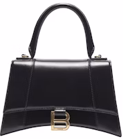 Balenciaga Hourglass Top Handle Small Black Balenciaga Hourglass Top Handle Small Black