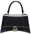 Balenciaga Hourglass Top Handle Small Black