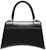 Balenciaga Hourglass Top Handle Small Black