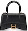 Buy Balenciaga Hourglass Top Handle XS Black