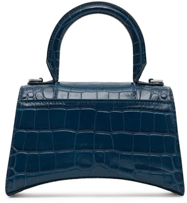 발렌시아가 아워글래스 탑 핸들 XS 다크 블루 Order 발렌시아가 아워글래스 탑 핸들 XS 다크 블루