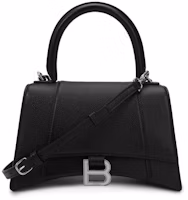 Balenciaga Hourglass Tote Bag S Black Balenciaga Hourglass Tote Bag S Black