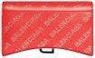 Lookbook Balenciaga Hourglass Wallet On Chain And Rhinestones Red