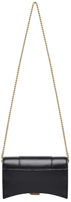 Balenciaga Hourglass Wallet On Chain Black Order Balenciaga Hourglass Wallet On Chain Black