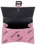 Lookbook Balenciaga Hourglass XS Handbag With Chain and Allover Logo Rhinestones Pink/Black