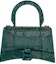Buy Balenciaga Hourglass XS Hangbag With Rhinestones Green