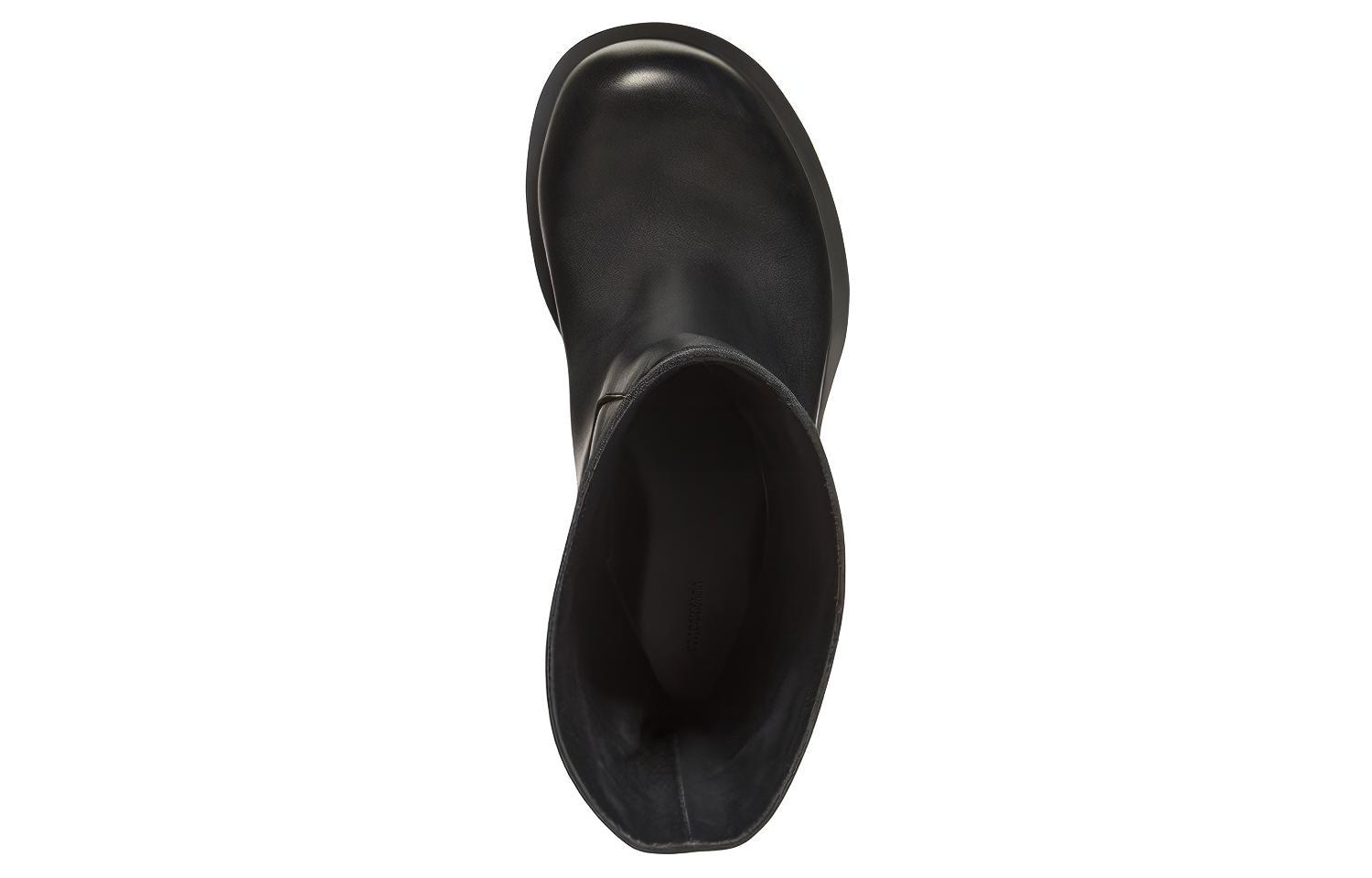 Lookbook Balenciaga Hummer Slip-On Kulit 'Boot Fesyen Hitam' 712810WBDO01000