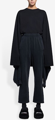 Balenciaga Hybrid Sweatpants 'Black' Lookbook Balenciaga Hybrid Sweatpants 'Black'