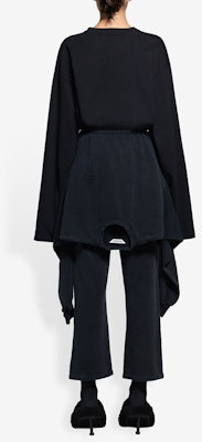 Balenciaga Hybrid Sweatpants 'Black' Shop Balenciaga Hybrid Sweatpants 'Black'