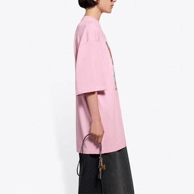 Balenciaga I Love Cats T-Shirt 'Pink' Purchase Balenciaga I Love Cats T-Shirt 'Pink'