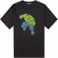 Balenciaga Incredible Hulk Medium Fit Tee 'Black' Balenciaga Incredible Hulk Medium Fit Tee 'Black'