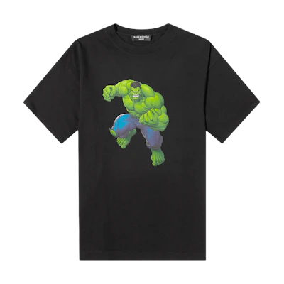 Balenciaga Incredible Hulk Medium Fit Tee