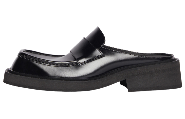 Balenciaga Inspector Loafer Shoes 'Black' 693778WBCY01000