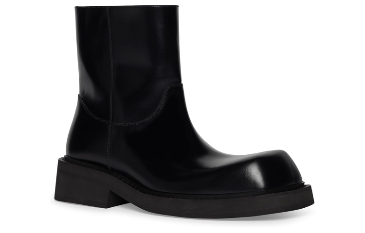 Order Stivali Slip-On Balenciaga Inspector ''Pelle Nera'' 693915WBCY01000