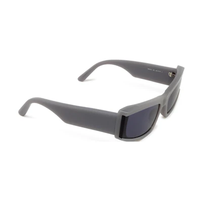 Balenciaga Irregular Acetate Black Sunglasses Unisex Couple Style. BB0301S003