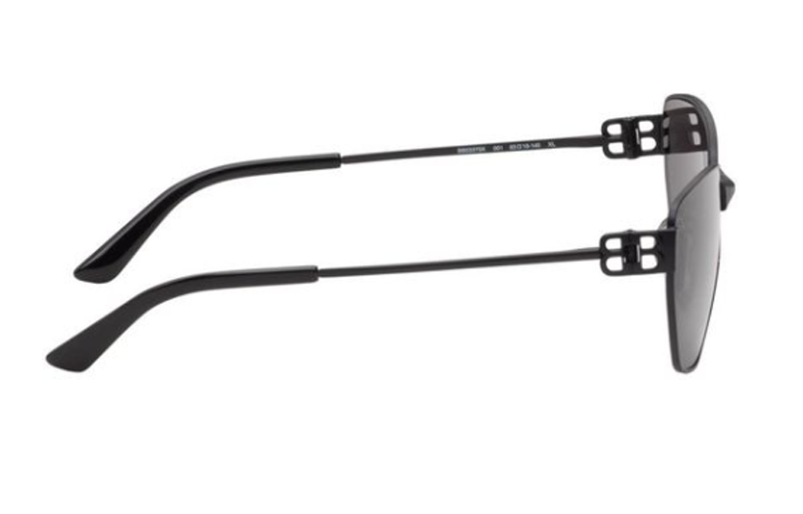 Balenciaga Irregular Mirror Logo  Sunglasses Black. BB0337SK001 圖 3