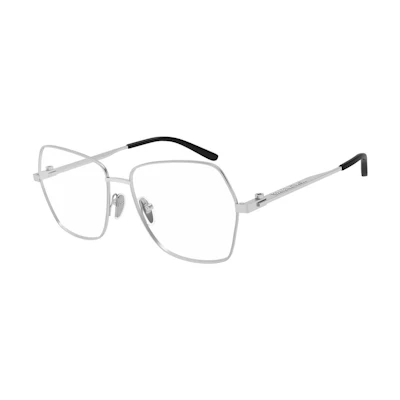 Balenciaga Irregular Shaped Alloy Optical Glasses Silver. BB0169O-001
