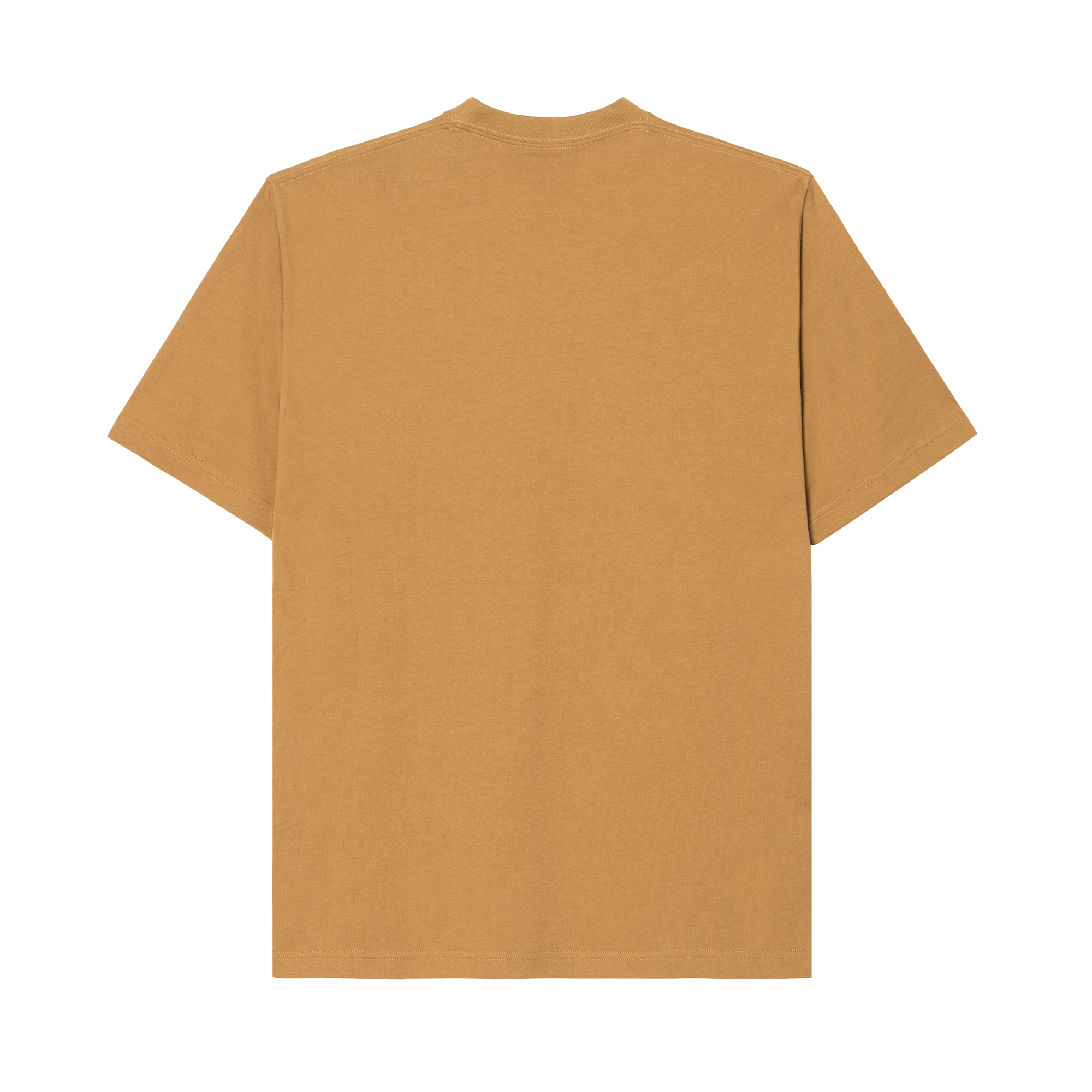 Lookbook Balenciaga Khaki Cetakan Huruf T-Shirt Leher Bulat Fit Santai. 620969TIV509605