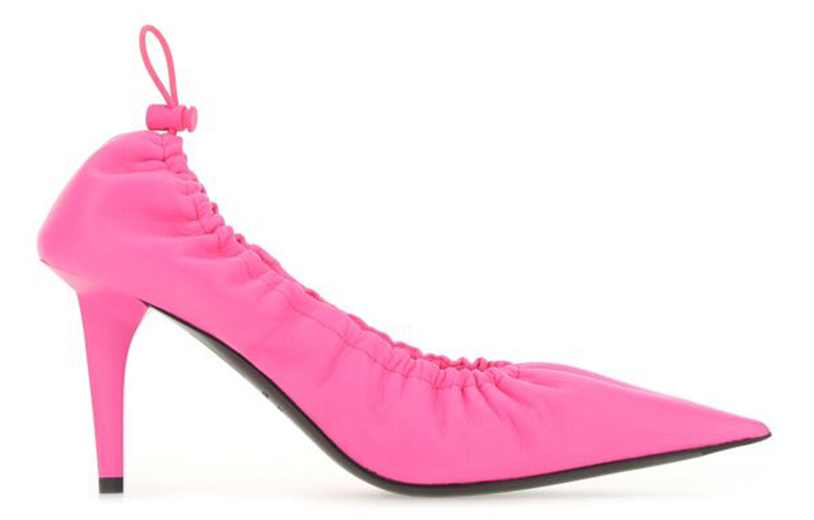 Order Balenciaga Knife 'Scrunch Rosa Fluorescente' 636612WB9Y05321