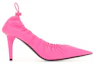 Order Balenciaga Knife 'Scrunch Rosa Fluorescente' 636612WB9Y05321