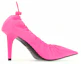 Shop Balenciaga Knife 'Scrunch Rosa Fluorescente' 636612WB9Y05321