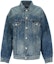 Buy Balenciaga Large Fit Denim Jacket 'Authentic Dark Blue'