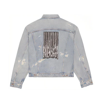 Balenciaga Large Fit Denim Jacket