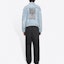 Shop Balenciaga Large Fit Denim Jacket 'Clear Light Blue'