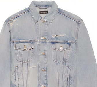 Balenciaga 寬鬆版淺藍色牛仔外套 Details for Balenciaga 寬鬆版淺藍色牛仔外套