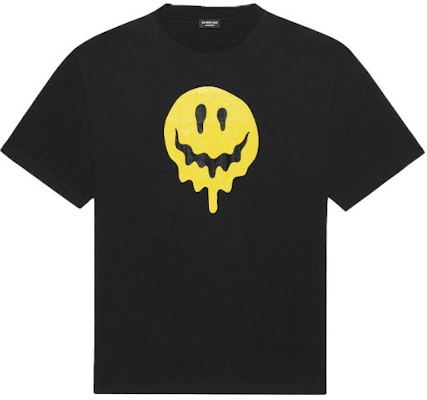 Balenciaga Large Fit Smiley T-Shirt 'Black/Yellow/White' Buy Balenciaga Large Fit Smiley T-Shirt 'Black/Yellow/White'