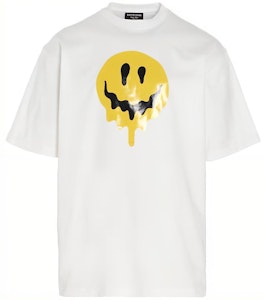 Balenciaga Kaos Smiley Fit Besar 'Putih/Kuning/Putih' 641675 TKVA1 8639 Buy Balenciaga Kaos Smiley Fit Besar 'Putih/Kuning/Putih' 641675 TKVA1 8639