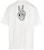 Balenciaga Large Fit Smiley T-Shirt 'White/Yellow/White'