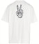 Order Balenciaga Large Fit Smiley T-Shirt 'White/Yellow/White'