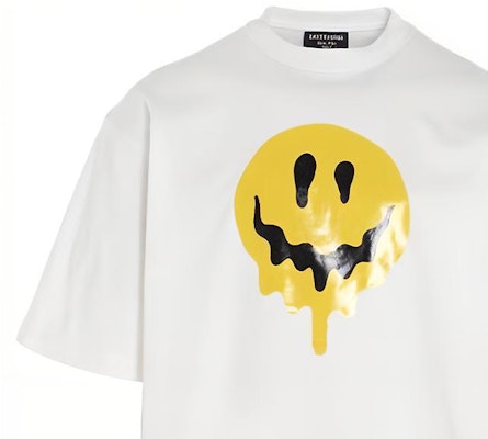 Balenciaga Large Fit Smiley T-Shirt 'White/Yellow/White' Details for Balenciaga Large Fit Smiley T-Shirt 'White/Yellow/White'