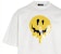 Balenciaga Large Fit Smiley T-Shirt 'White/Yellow/White'