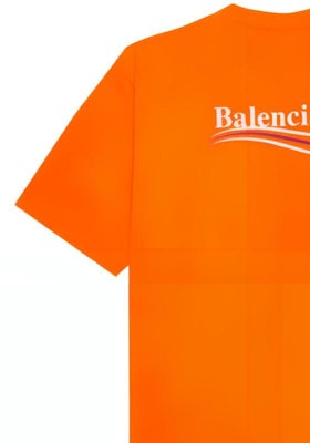 Balenciaga Large Fit T-Shirt 'Fluo Orange' Purchase Balenciaga Large Fit T-Shirt 'Fluo Orange'