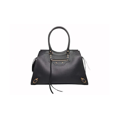 Balenciaga Large Neo Classic City Leather Bag Large Black/Gold