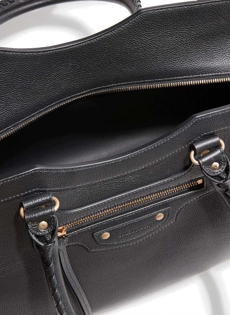 Order バレンシアガ ラージ ネオクラシック シティレザーバッグ 大 ブラック/ゴールド