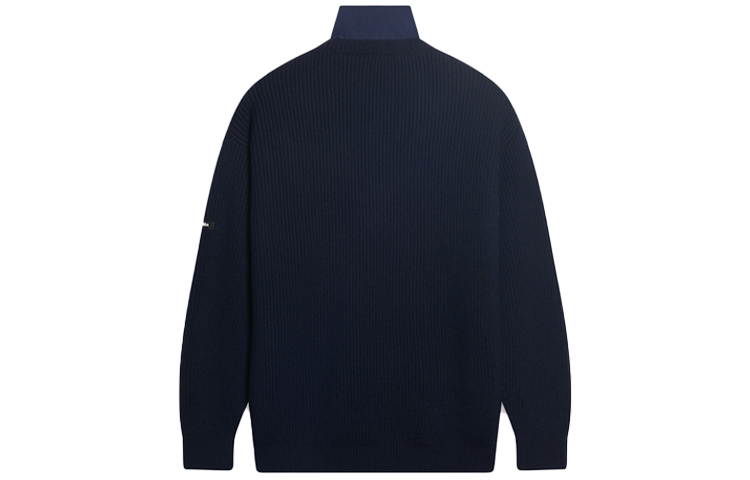 Lookbook 巴黎世家拼层蓝色套头毛衣 675274T16118065