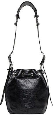Balenciaga Le Cagole Bucket Bag XS Black Arena Order Balenciaga Le Cagole Bucket Bag XS Black Arena